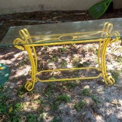 Table With Glass Top,$20 Cash 