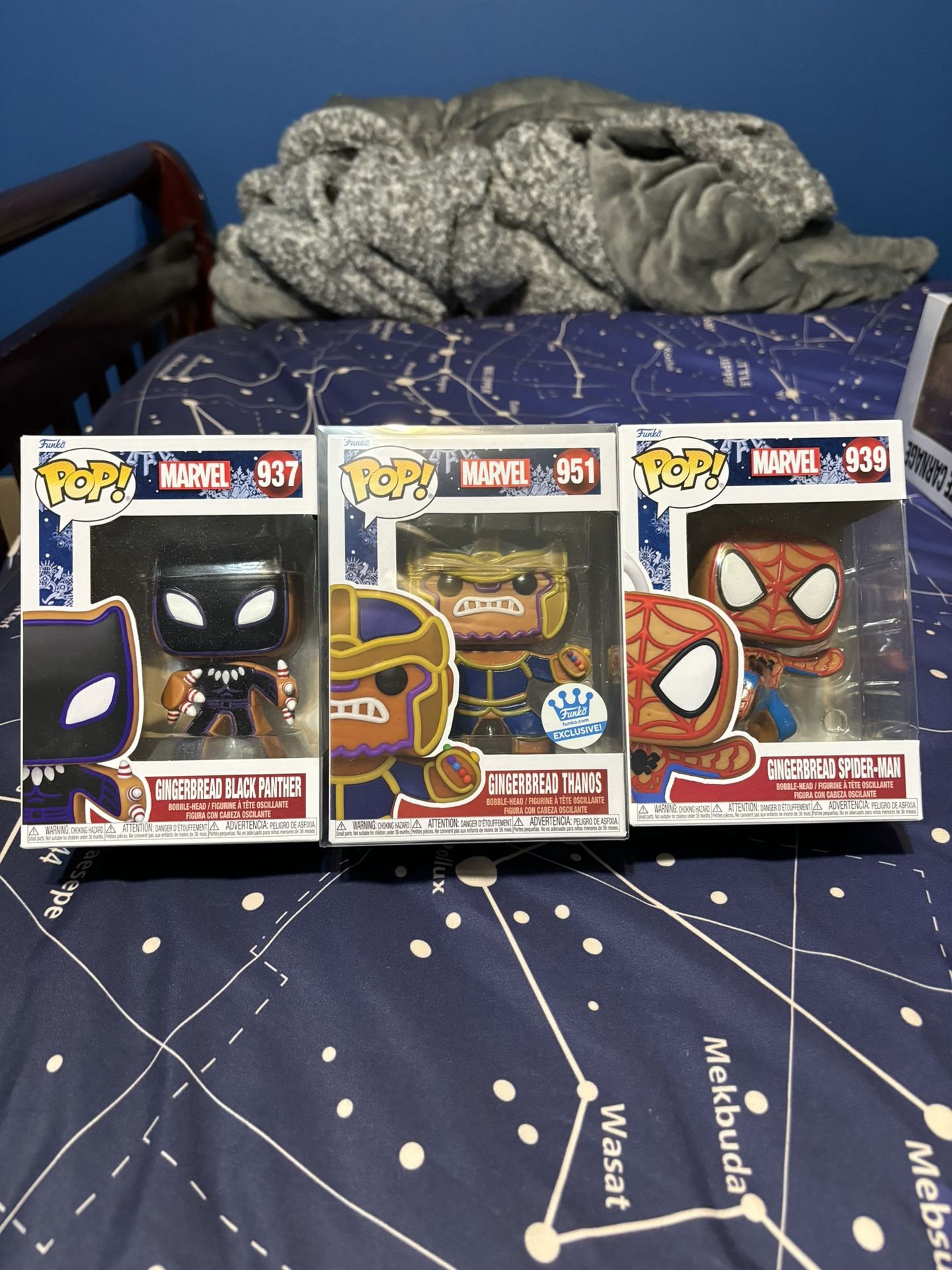Funko Pops - Gingerbread Avengers
