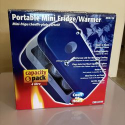 Portable Mini Fridge/Warmer (Unused)