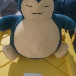 Pokemon Snorlax Plushy New