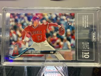 2018 topps baseball complete set Shohei Ohtani RC TAG-10