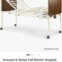 Invacare Full Electric Hospital Bed