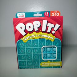 POP IT! LETTERS & NUMBERS