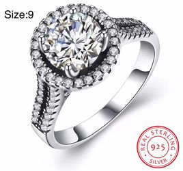 925 sterling silver ring size 9