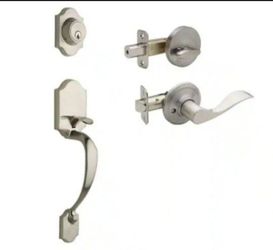 Copper Creek Heritage Front Door Entry Lock Polished Stainless