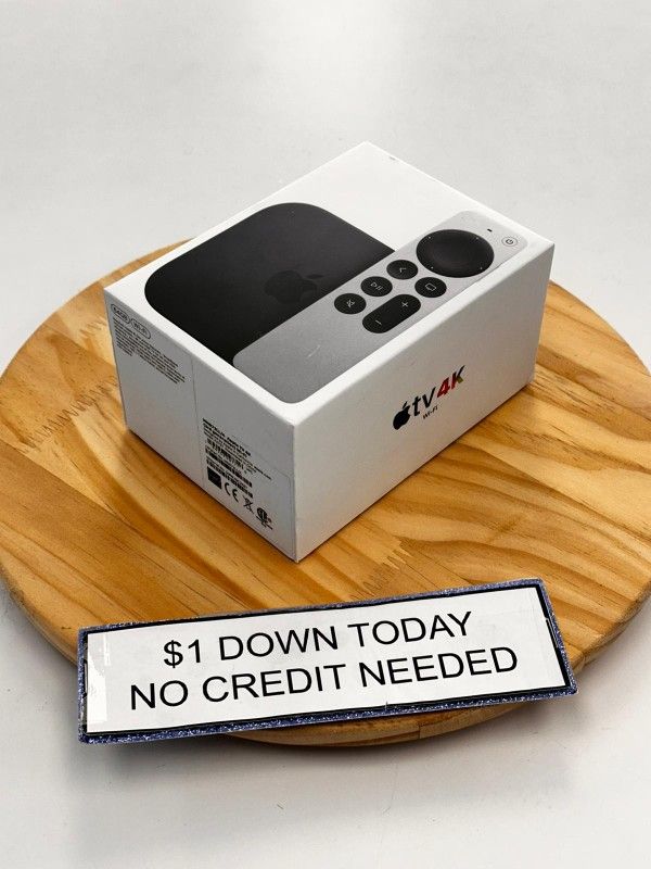 Apple TV 4K - Pay $1 Today To Take It Home And Pay The Rest Later! 