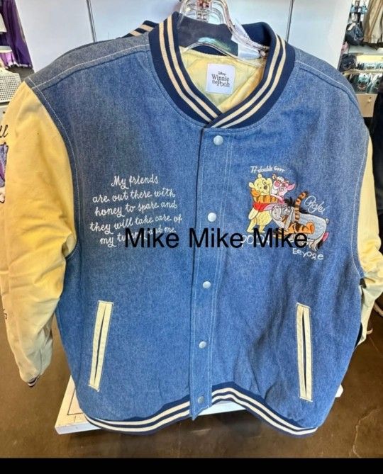 Winnie The Pooh Varsity Jacket