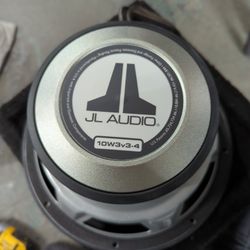 JL Audio 10W3V3-4 10 inch 500W Car Subwoofer