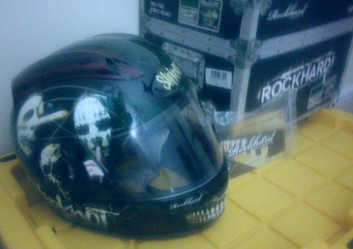 New Rockhard Medium Full Face Street Helmets Slipnot