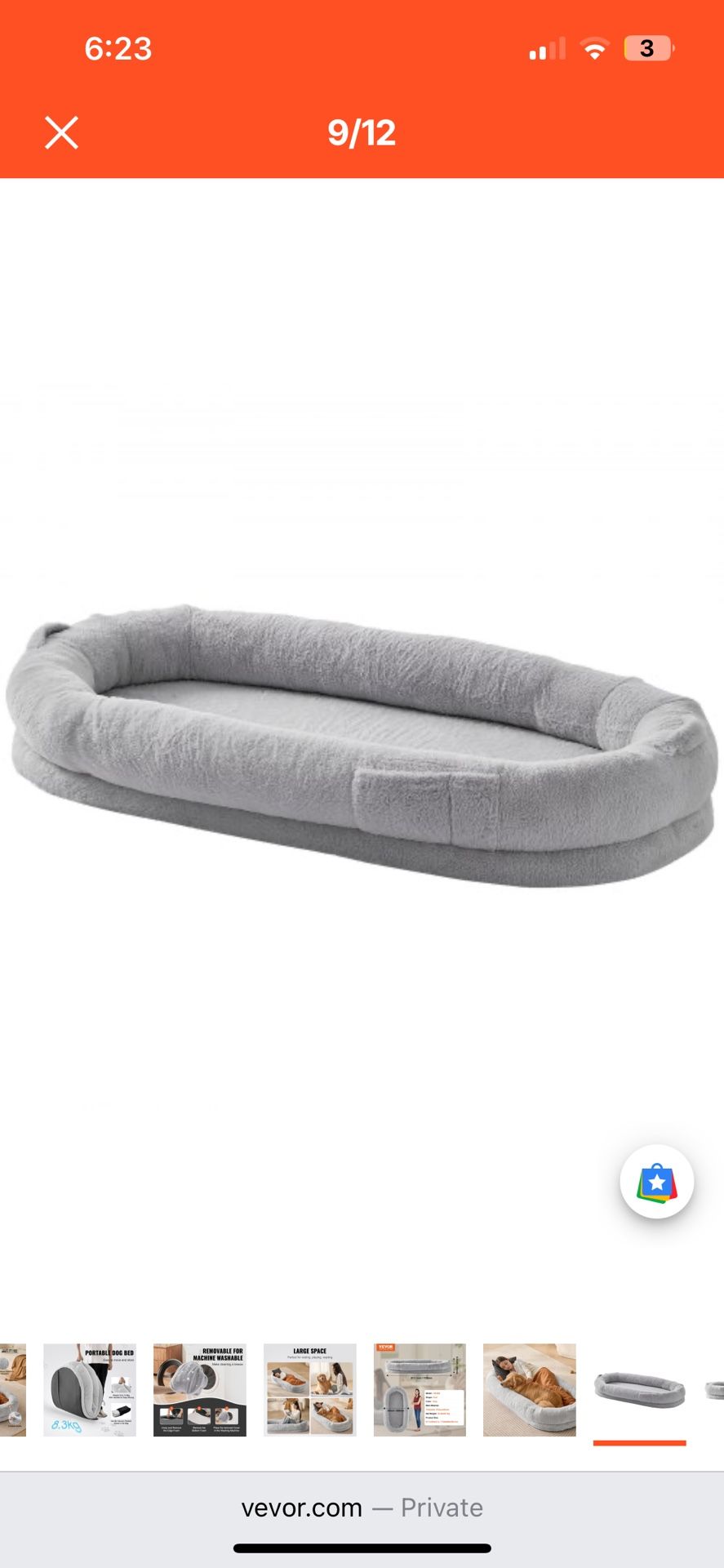 Free Giant Dog Bed
