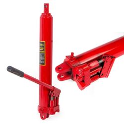 8 Ton Long Hydraulic Ram with Clevis Base Jack Hoist Manual Double Cherry Picker Pump (Fits: Garage/Shop Cranes, Engine Hoists, and More)
Brand new i