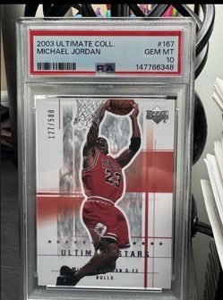 Michael Jordan 1 of 500 PSA 10