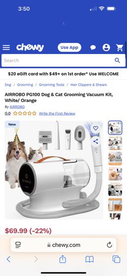 (Brand New)Sealed Dog Grooming Vacuum K