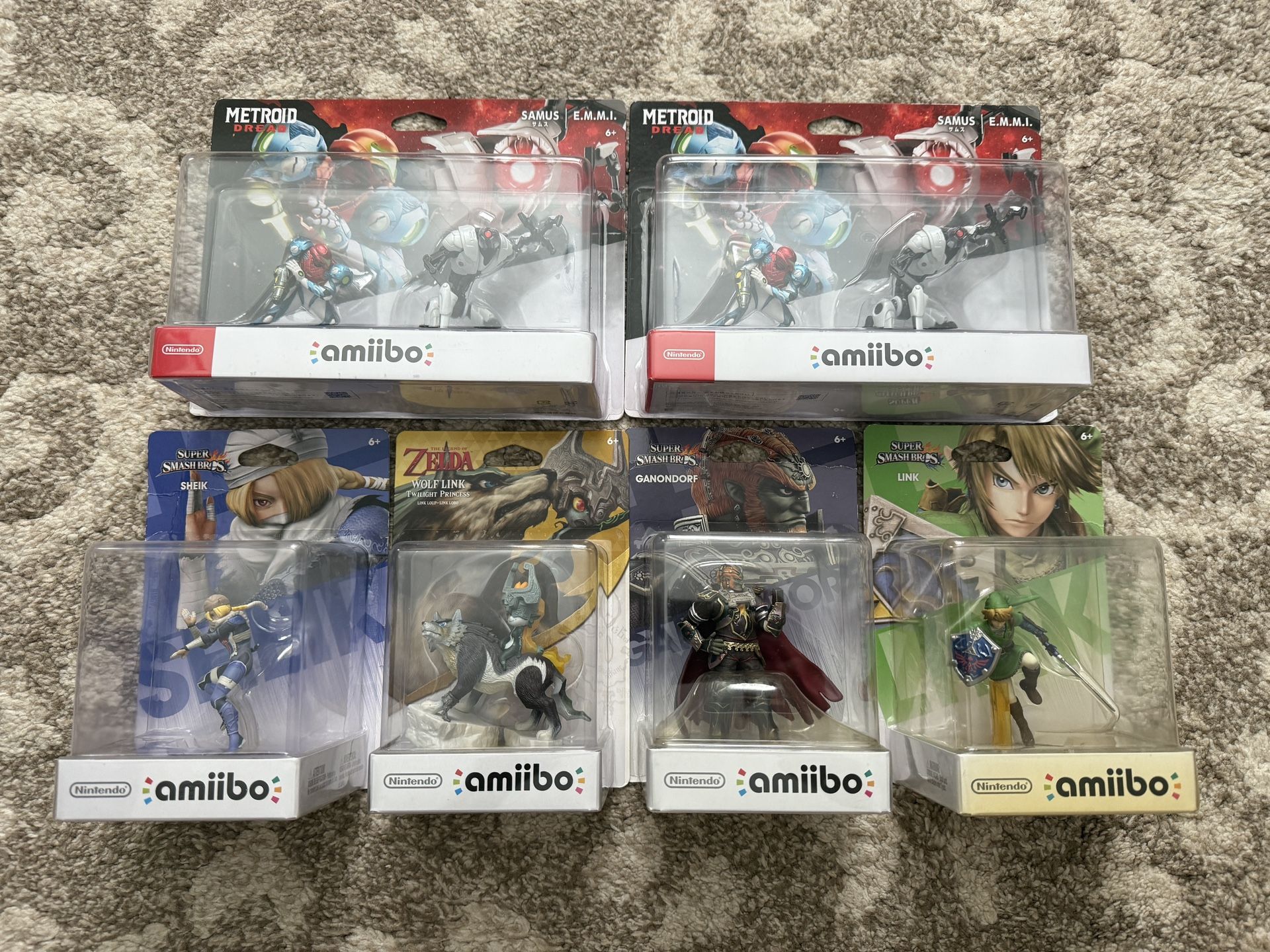 Nintendo Amiibo Zelda Metroid