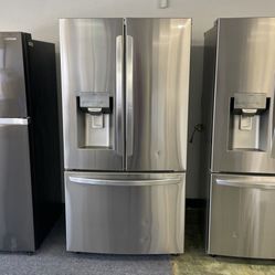 Lg French Door Stainless Steel Refrigerator  X