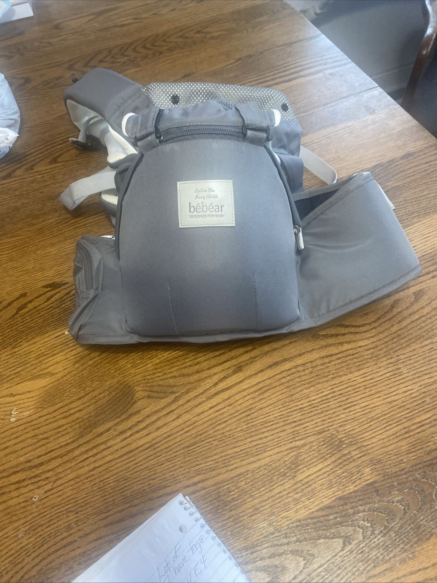 Bebear Baby Carrier Newborn To Toddler Hipseat 0-36 Months Pre-owned Excellant Cond