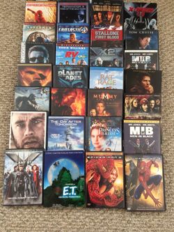 DVD movies lot of 28