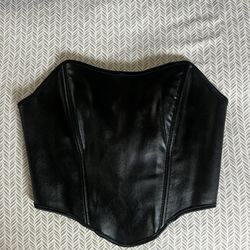 black corset top