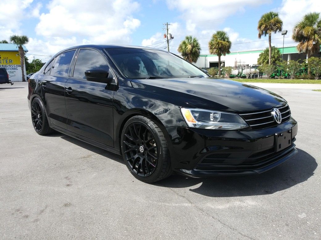 BLACKOUT 2015 VW JETTA**1.8T**68K for Sale in Fort Pierce, FL - OfferUp