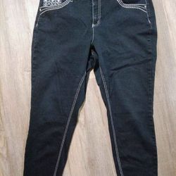 Blue Jean with Bling Pockets Plus 20w