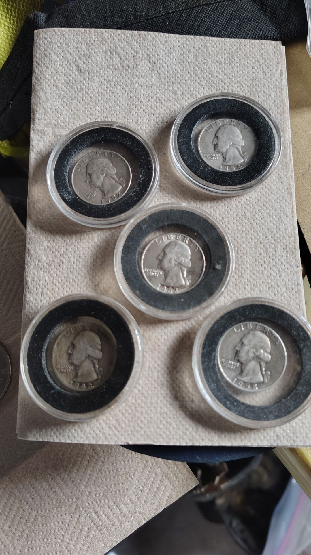 Silver coins