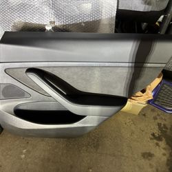 2021 Tesla Model 3 Rear Right passenger Door Panel