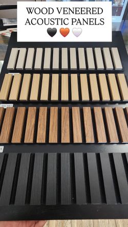 🤎🖤 Wood Veneered Panels 🖤🤎