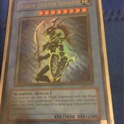 Black Luster Solder 1996 Yugioh