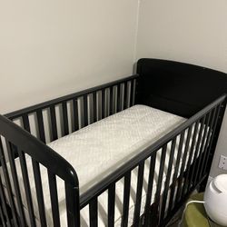 Black Baby Crib