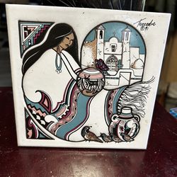 Vintage Cleo Teissedne tile