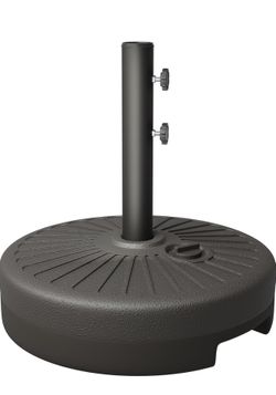 Patio Umbrella Stand, Outdoor Umbrella Base, 22 Liter Water Filled Holder, Heavy Duty Umbrella Stand (Black) brand new in box $29 C12（6）