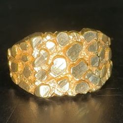 14k Nugget Ring