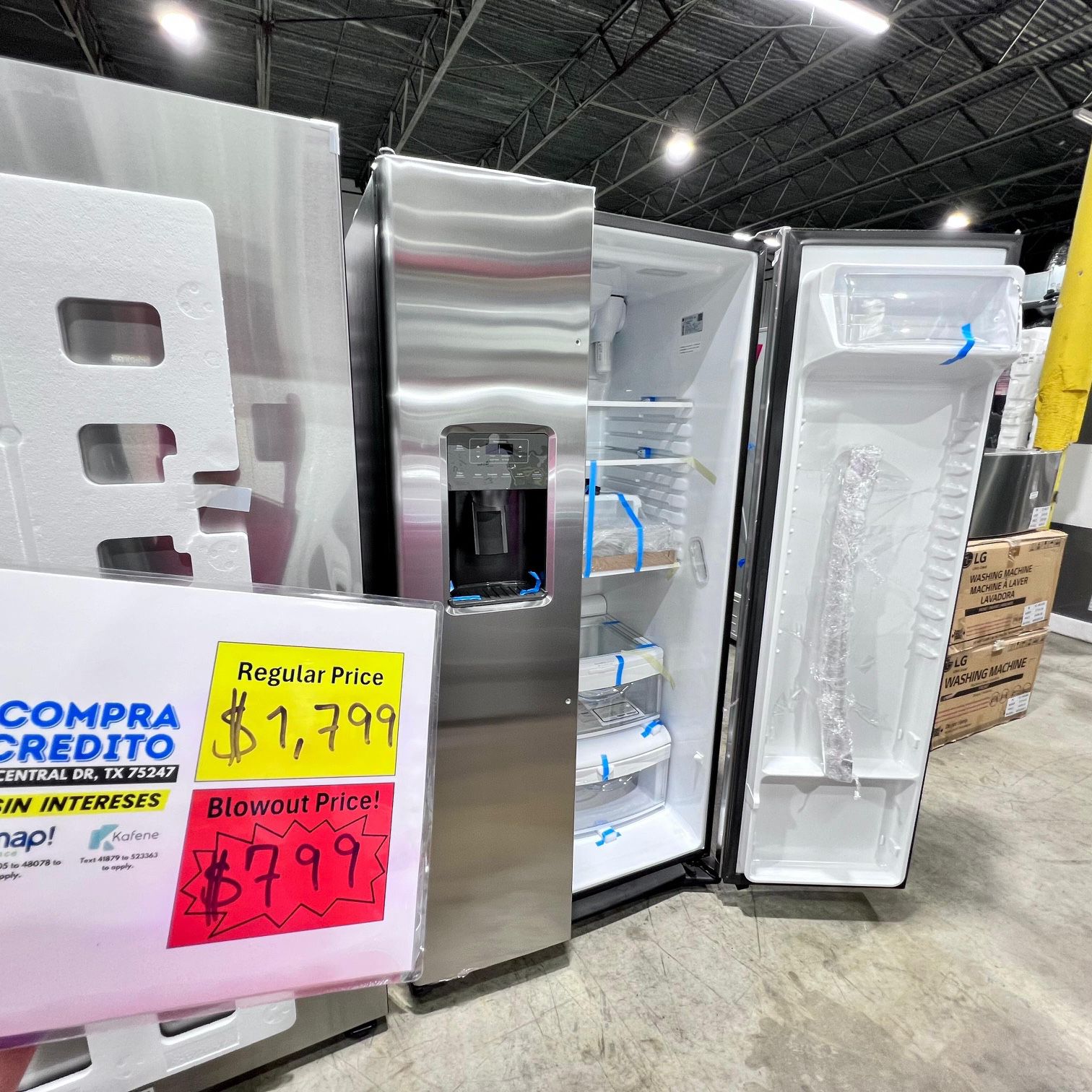 GE 25.3 Cu. Ft. Side-By-Side Refrigerator