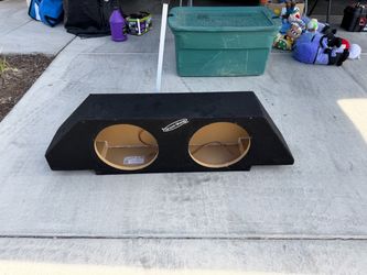 Ground Shaker Dual Subwoofer Enclosure Box