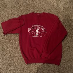 vintage Washington State Rose Bowl crewneck