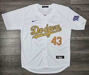 LOS ANGELES DODGERS STITCHED BASEBALL JERSEY