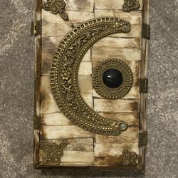 Antique Ivory  Box From Turkey 