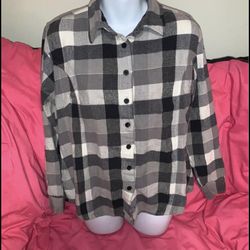 Plaid Button Up Shirt