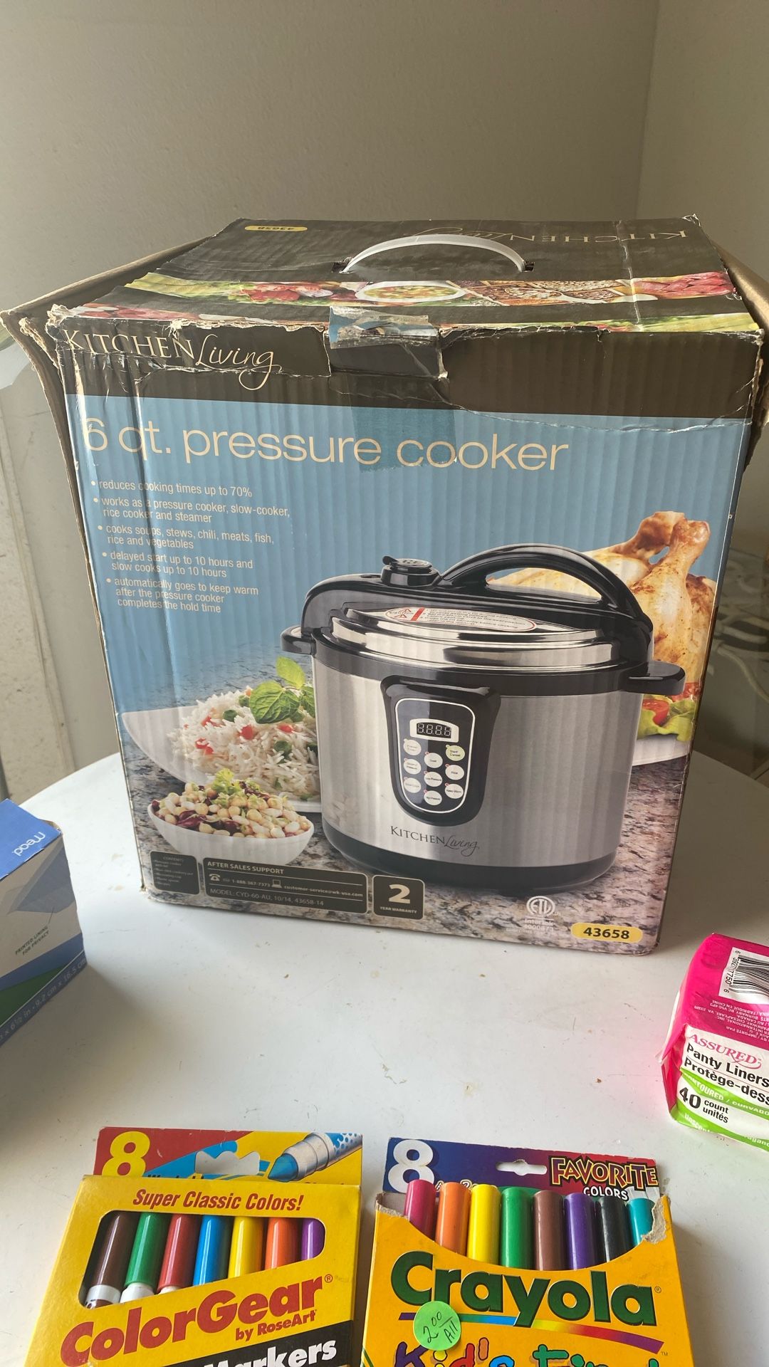 Pressure cooker/slow cooker/rice cooker/steamer $25