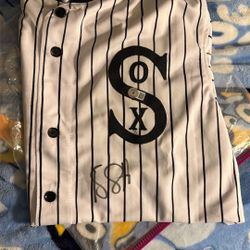 Ray Liotta Autographed Field Of Dreams Shoeless Joe Jackson Jersey BAS Authentication