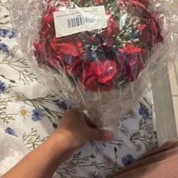 Red bouquet For Wedding 