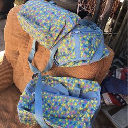 Bags for vacation or to go to the park or the gym