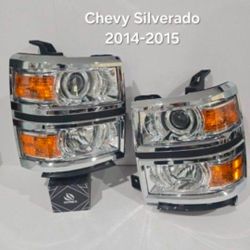 Chevy Silverado 2014-2015 Headlights 