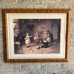 Vintage Over 50 Yr Print $25 Takes As Is