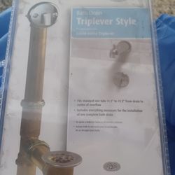 Keeney Trip Lever Tub Kit New In Package 