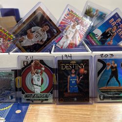 BOX OF Various  NBA Paralell And Insert Cards 23-24-25   