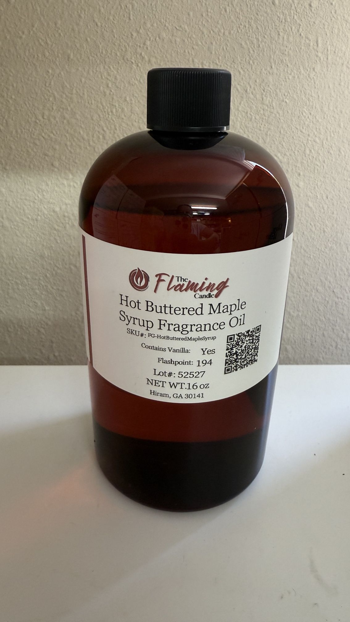 Candle Fragrance Oil - Buttered Maple Syrup