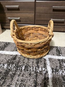 Used round basket