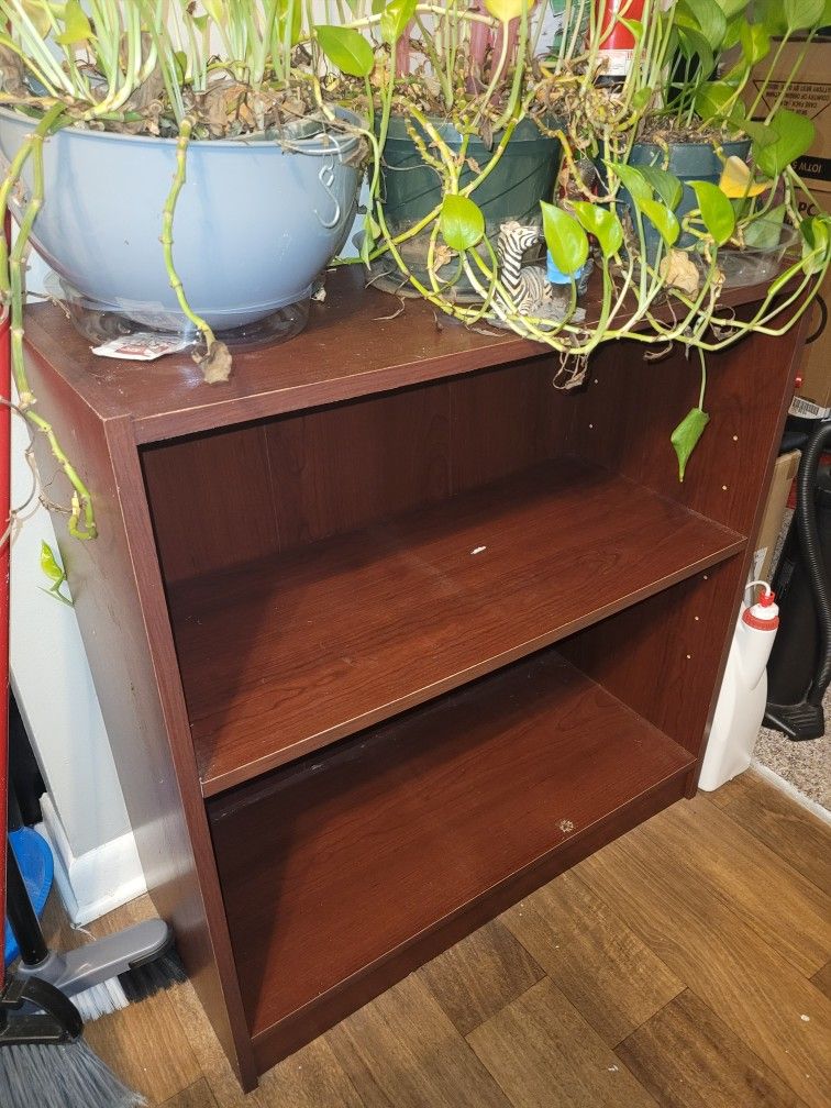 2) Bookshelves