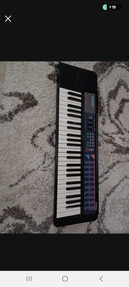 Keyboard Casio Sorry Missing Last Black Key